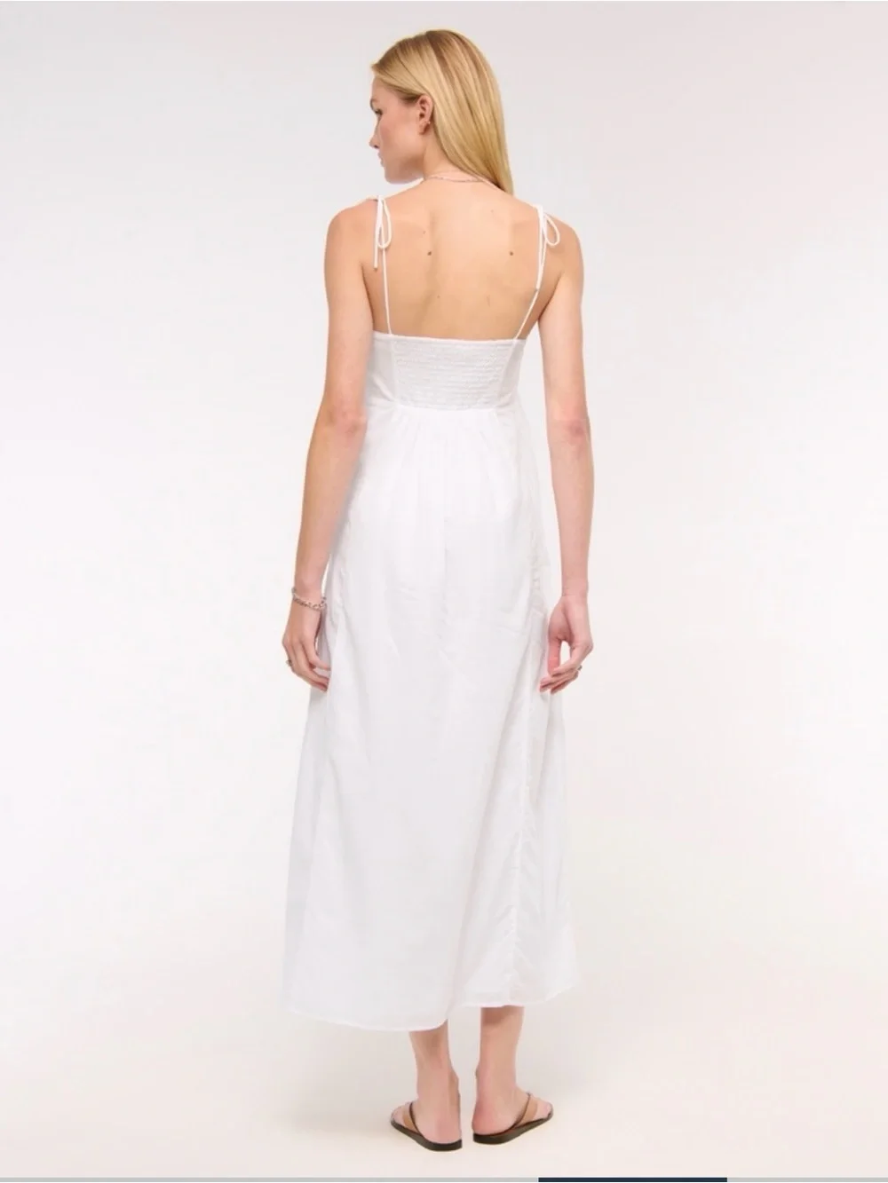 Abercrombie Pintuck Flowy Maxi Dress